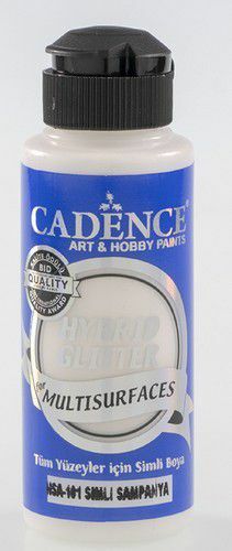 Cadence - Hybride acrylverf - Glitter - Champaigne - 120 ml (HSA-101)