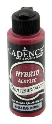 Cadence - Hybride acrylverf - Blood Red - 120 ml (0054)