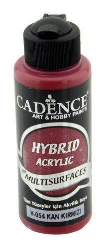 Cadence - Hybride acrylverf - Blood Red - 120 ml (0054)