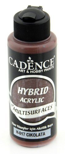 Cadence - Hybride acrylverf - Chocolate/Chocolade - 120 ml (0017)