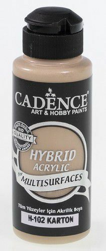 Cadence - Hybride acrylverf - Cardboard/Karton Bruin - 120 ml  (0102)