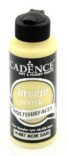 Cadence - Hybride acrylverf - Light Yellow/Licht Geel - 120 ml (0007)