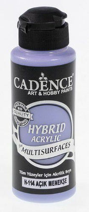 Cadence - Hybride acrylverf  - Light Violet/Licht violet - 120 ml  (0114)