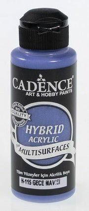 Cadence - Hybride acrylverf  - Midnight Blue/Nachtblauw - 120 ml  (0115)