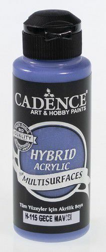 Cadence - Hybride acrylverf  - Midnight Blue/Nachtblauw - 120 ml  (0115)