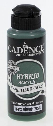 Cadence - Hybride acrylverf - Emerald Green/Smaragdgroen - 120 ml (0113)