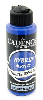 Cadence - Hybride acrylverf - Ultramarin Blue/Ultramarijn Blauw - 120 ml (0038)