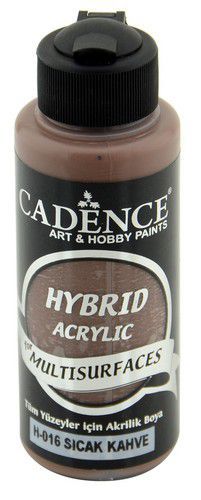 Cadence - Hybride acrylverf - Warm Brown/bruin - 120 ml (0016)