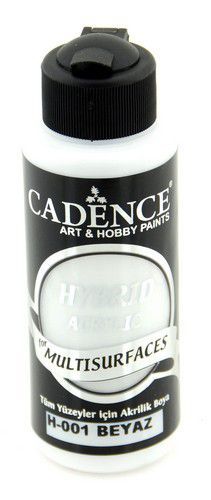 Cadence - Hybride acrylverf - White - 120 ml (0001)