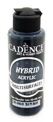 Cadence - Hybride acrylverf - Black/Zwart - 120 ml (0060)