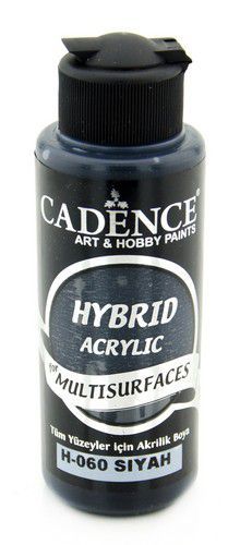Cadence - Hybride acrylverf - Black/Zwart - 120 ml (0060)