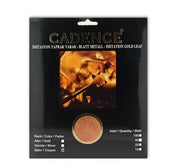 Cadence Imitatie Bladmetaal 15x15 cm Koper 25 vel (07 002 0003 0025)