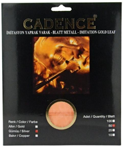 Cadence Imitatie Bladmetaal 15x15 cm Zilver 25 vel (8697422124050)