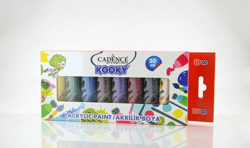 Cadence - Kooky Acrylverf Set - 8 st - 8 x 20 ml (766749) *