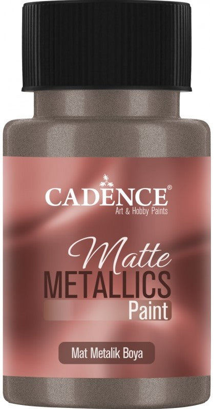 Cadence Matte Metallic verf Antiek Antraciet 50ml - (0035) *