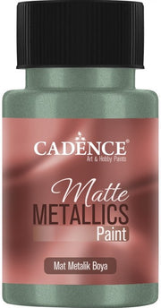 Cadence Matte Metallic verf Antiek Groen 50ml - (0024) *