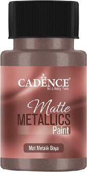 Cadence Matte Metallic verf Bruin 50ml - (0027) *