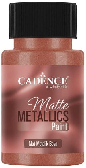 Cadence Matte Metallic verf Koper 50ml - (0008) *