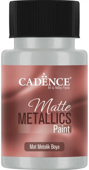 Cadence Matte Metallic verf Licht Grijs 50ml - (0032) *