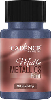 Cadence Matte Metallic verf Marine Blauw 50ml - (0022) *