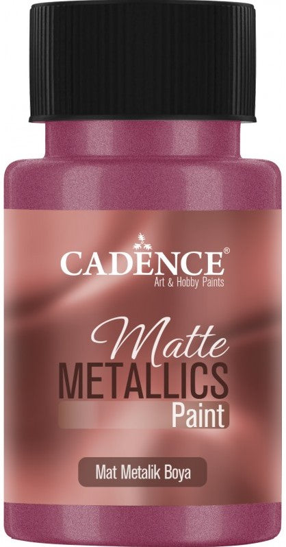 Cadence Matte Metallic verf Maroon 50ml - (0014) *