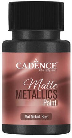 Cadence Matte Metallic verf Zwart 50ml - (0036) *