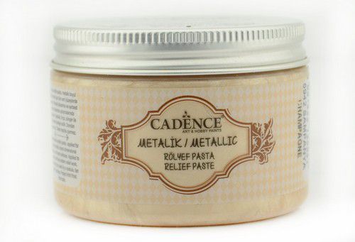 Cadence - Metallic Relief Pasta - Champaigne - 150ml (5942) *