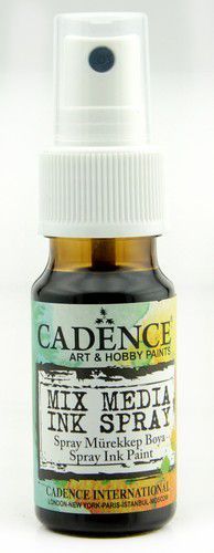 Cadence - Mix Media Inkt spray - Donkerbruin - 25 ml (0011)  *