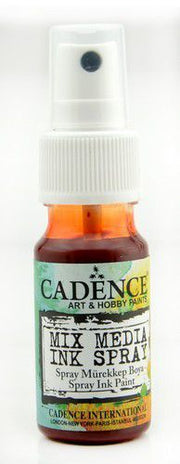 Cadence - Mix Media Inkt spray - Donker Oranje - 25 ml (0005) *