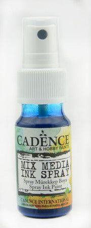 Cadence - Mix Media Shimmer inkt spray - Metallic - Blauw - 25 ml (0009) *