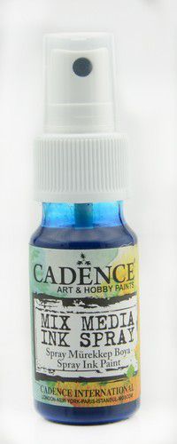 Cadence - Mix Media Shimmer inkt spray - Metallic - Blauw - 25 ml (0009) *