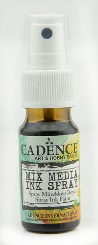 Cadence - Mix Media Shimmer inkt spray - Metallic - Donker Bruin - 25 ml (0011) *