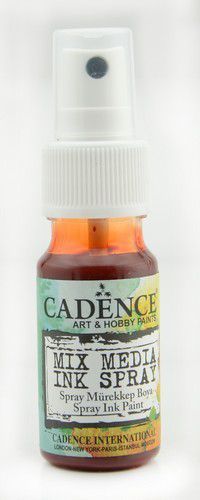 Cadence - Mix Media Shimmer inkt spray - Metallic - Donker Oranje - 25 ml (0005)  - OPRUIMING