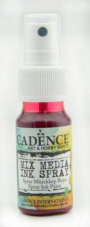 Cadence - Mix Media Shimmer inkt spray - Metallic - Fuchsia - 25 ml (0006)  - OPRUIMING