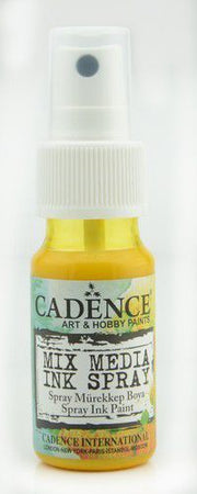 Cadence - Mix Media Shimmer inkt spray - Metallic - Geel - 25 ml (0002)  *