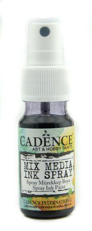 Cadence - Mix Media Shimmer inkt spray - Metallic - Zwart - 25 ml (0012) *
