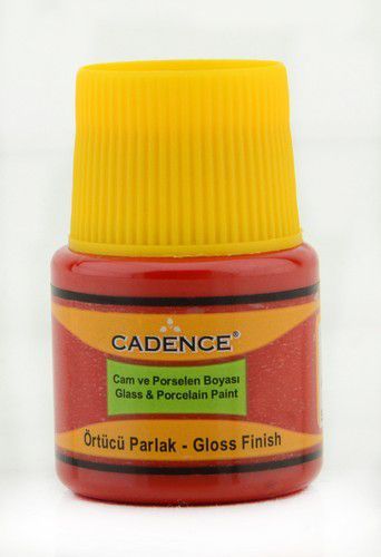CadenceOpague Glas & Porselein verf Aardbeienrood 0550 45ml (0550)  *