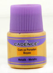 Cadence - Glas- en Porseleinverf Metallic - Goud - 45 ml (0070) *