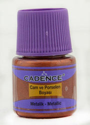 Cadence - Glas- en Porseleinverf Metallic - Koper - 45 ml (0072)