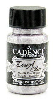 Cadence - Dora - Metallic Glas Verf - Antiek lila - 50 ml (3149)