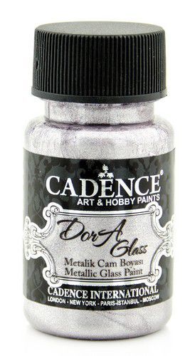 Cadence - Dora - Metallic Glas Verf - Antiek lila - 50 ml (3149)