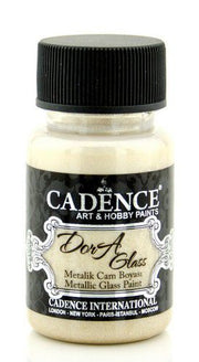 Cadence - Dora - Metallic Glas Verf - Platina - 50 ml (3137)