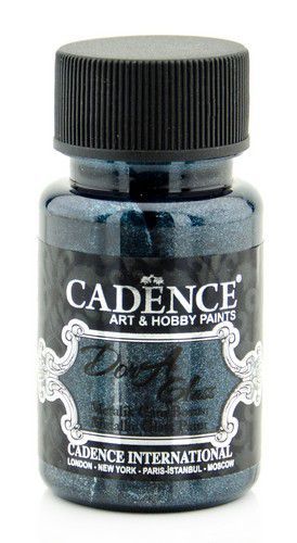 Cadence - Dora - Metallic Glas Verf - Turquoise - 50 ml (301307/3142)