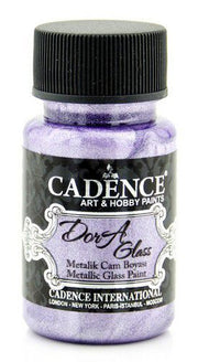 Cadence - Dora - Metallic Glas Verf - Lila Mist - 50 ml (3165)