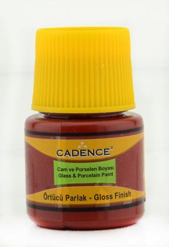 Cadence - Glas- en Porseleinverf - Opaque - Oxide Rood - 45 ml (0554) *