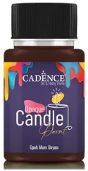 Cadence Opaque Kaarsenverf Bruin 50 ml (0033) *