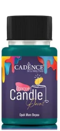 Cadence Opaque Kaarsenverf Donker Turquoise 50 ml (0024) *