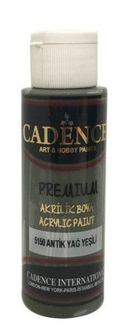 Cadence - Premium acrylverf - Antiek groen - 70ml (5150)