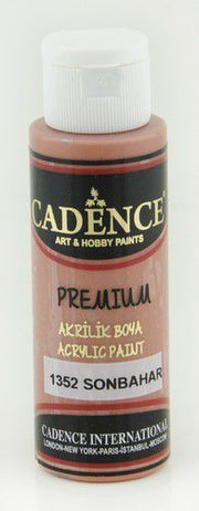 Cadence - Premium acrylverf - Autumn bruin - 70ml (1352)