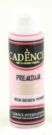 Cadence - Premium acrylverf - Baby roze - 70ml (9036)